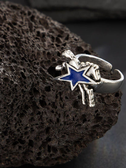 Silver-Plated Finger Ring