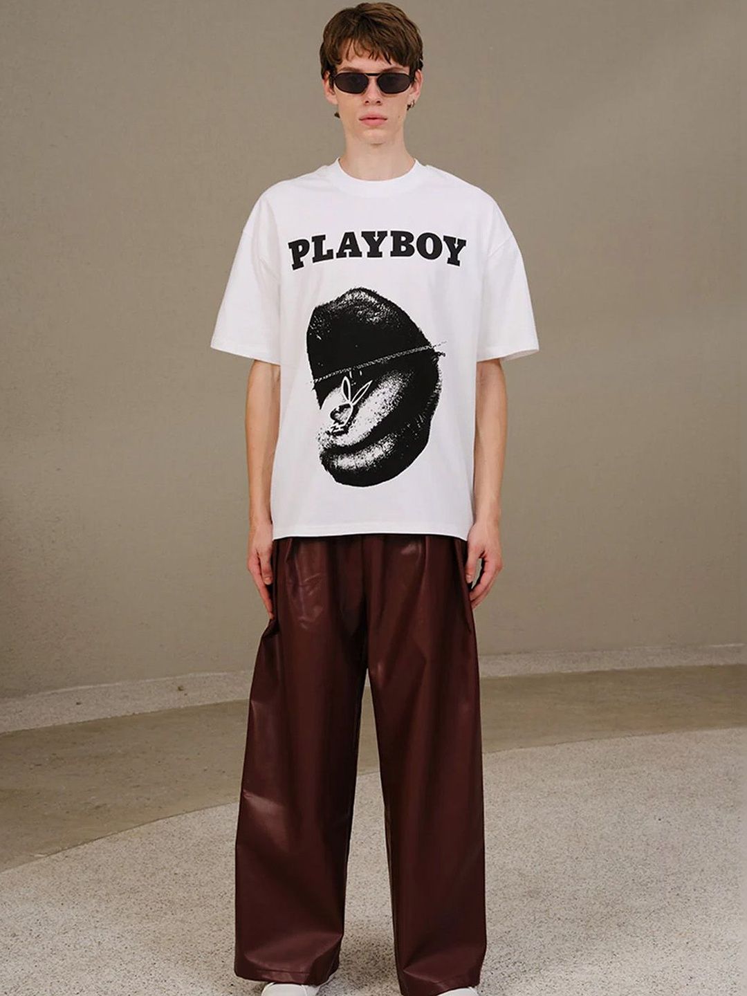 Men Raw Edge T-shirt