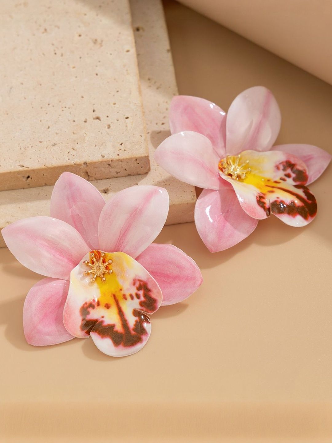 Women Floral Studs Earrings