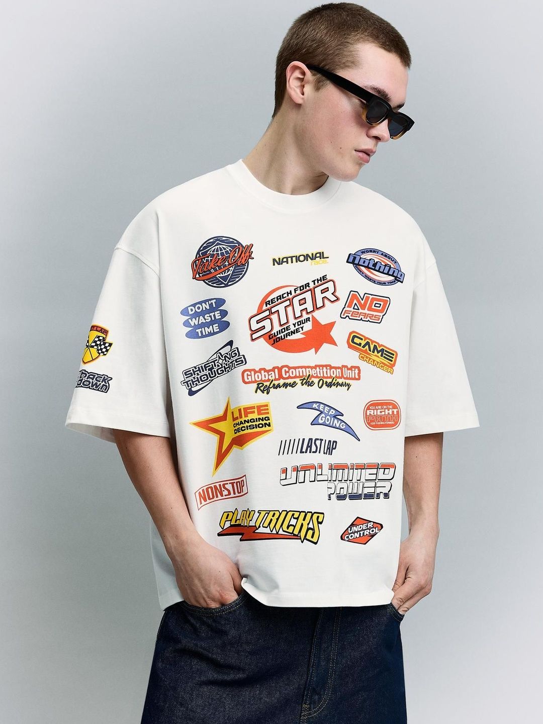 Graphic Printed Cotton T-shirt