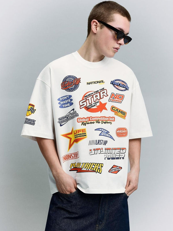 Graphic Printed Cotton T-shirt