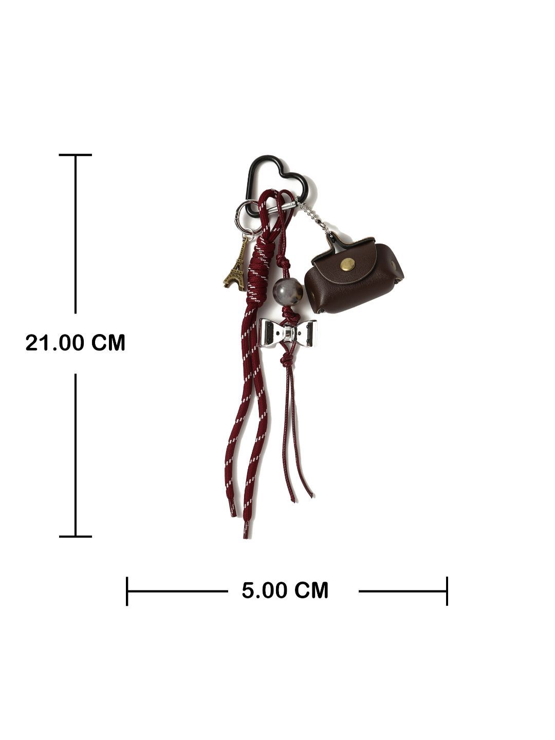 SALTY The Flap Mini Purse Charm