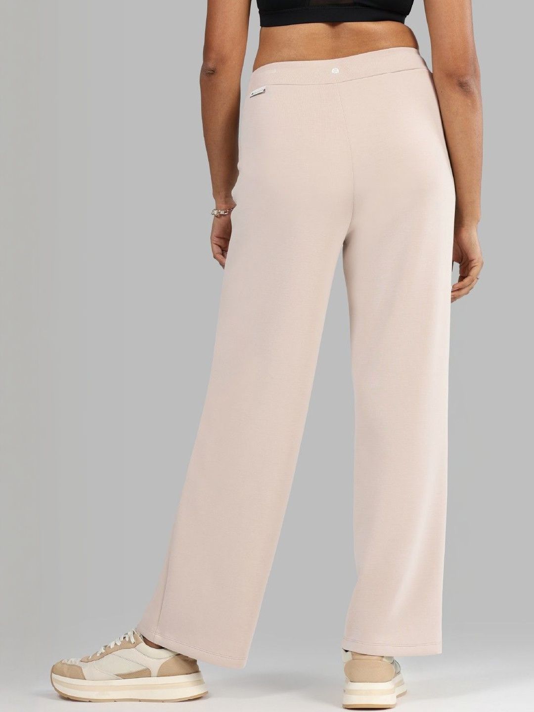 Women High-Rise Bare Butter Straight Fit Pants Tall