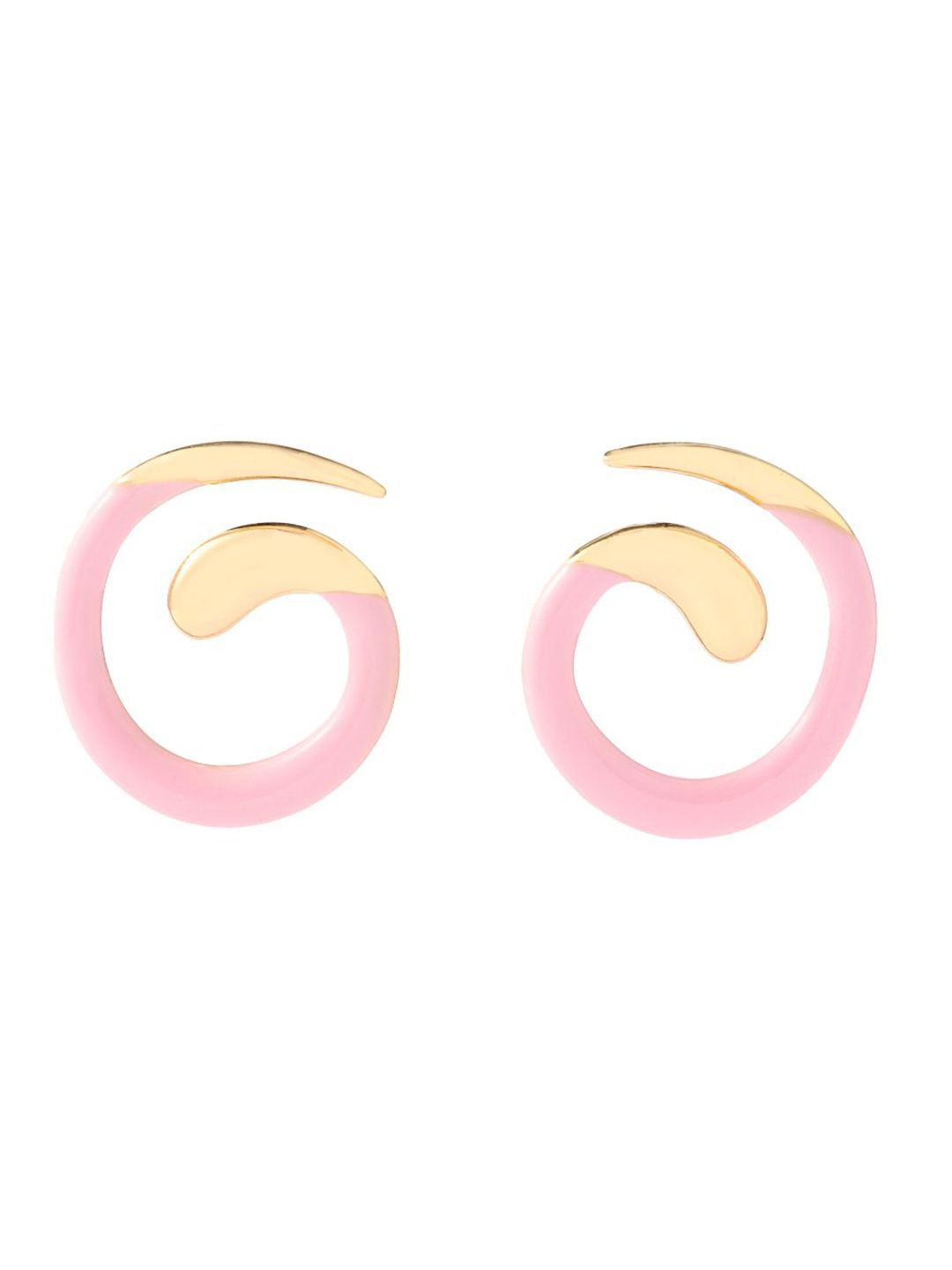 SALTY Spiral Luxury Contemporary Studs