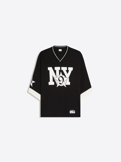 Short sleeve sport print T-shirt