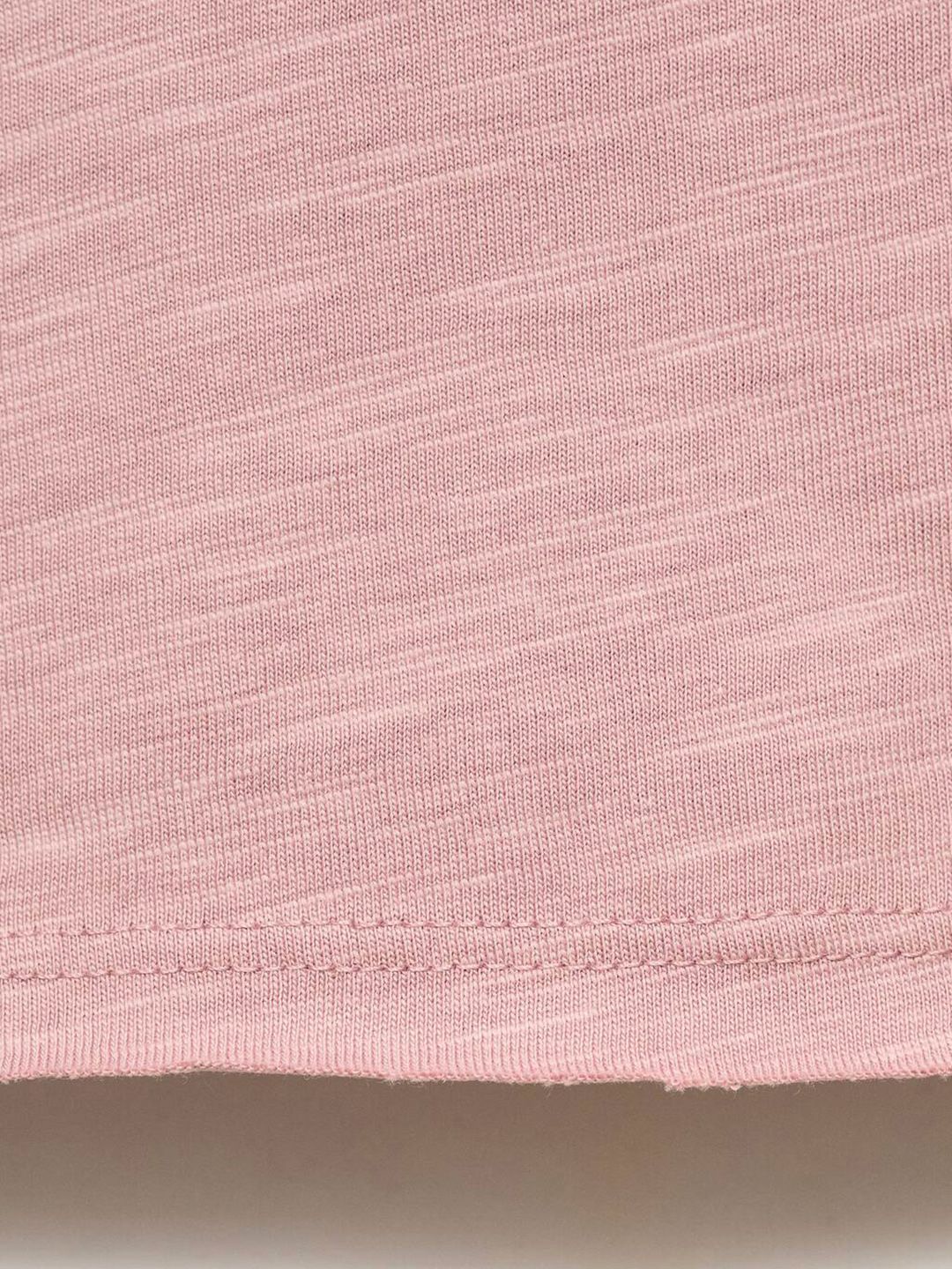 V-Neck Pure Cotton T-shirt