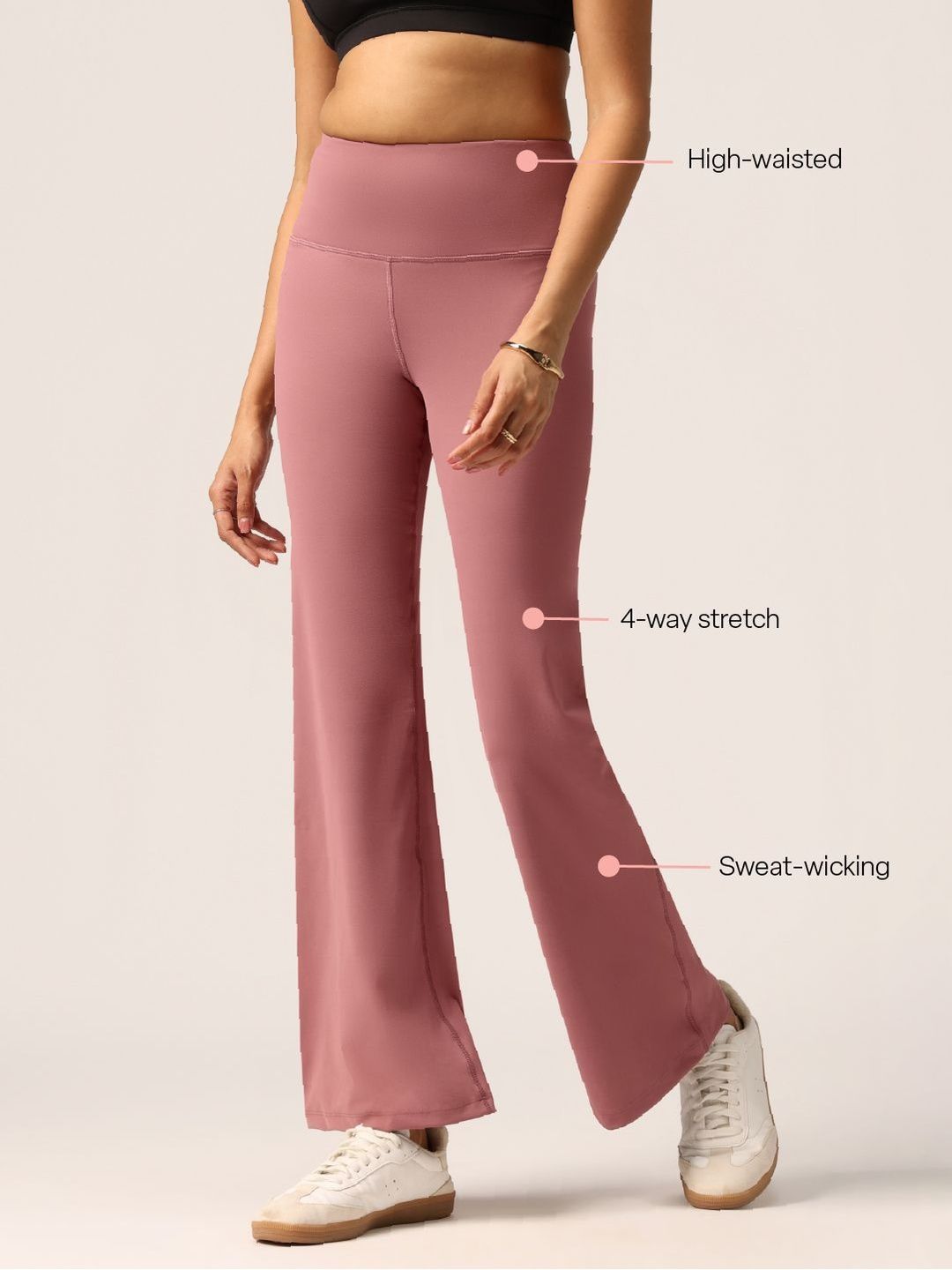 Women Relaxed High-Rise Trousers