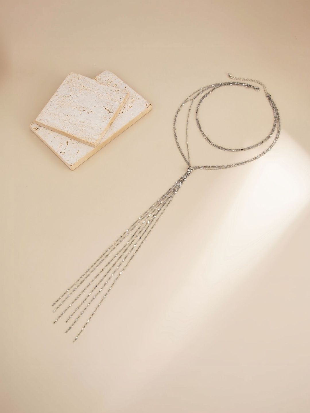 Copper Copper-Plated Enamelled Necklace