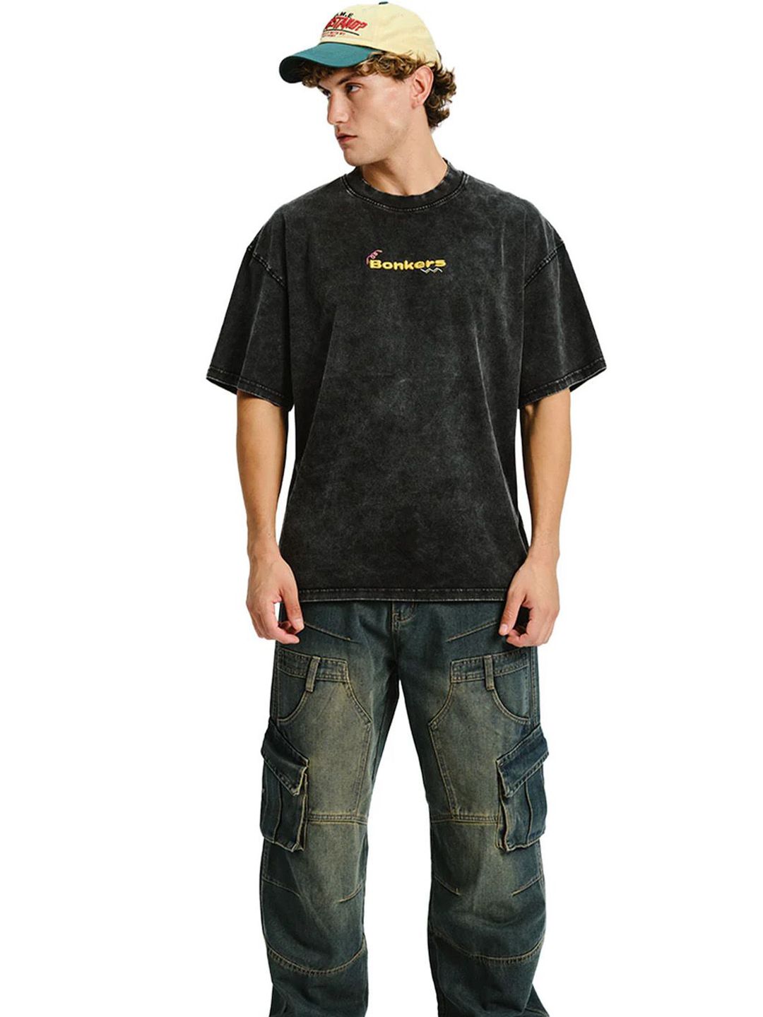 Graphic Printed Pure Cotton Oversized T-shirt