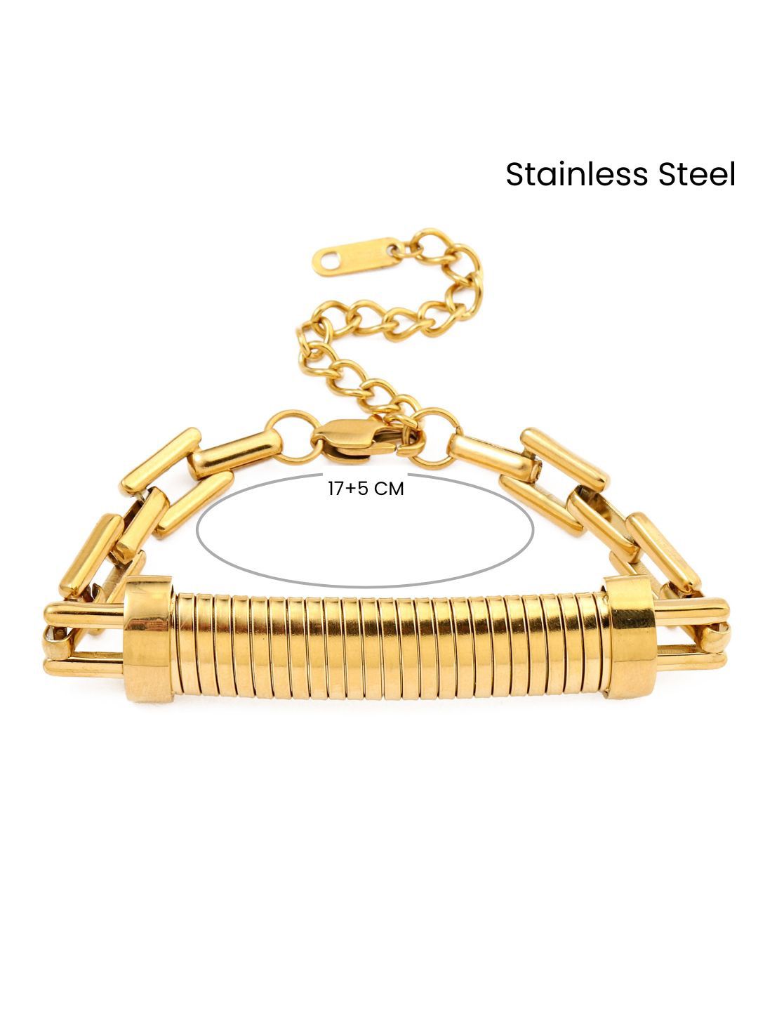 SALTY Stainless Steel HairPin Wraparound Bracelet
