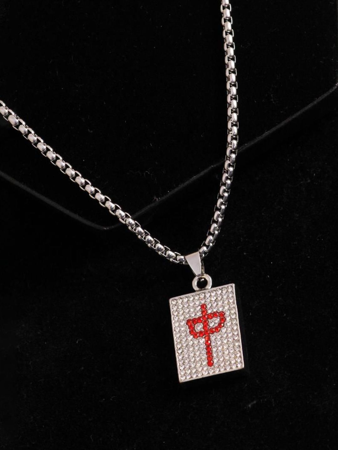 SALTY Square Pendants with Chains