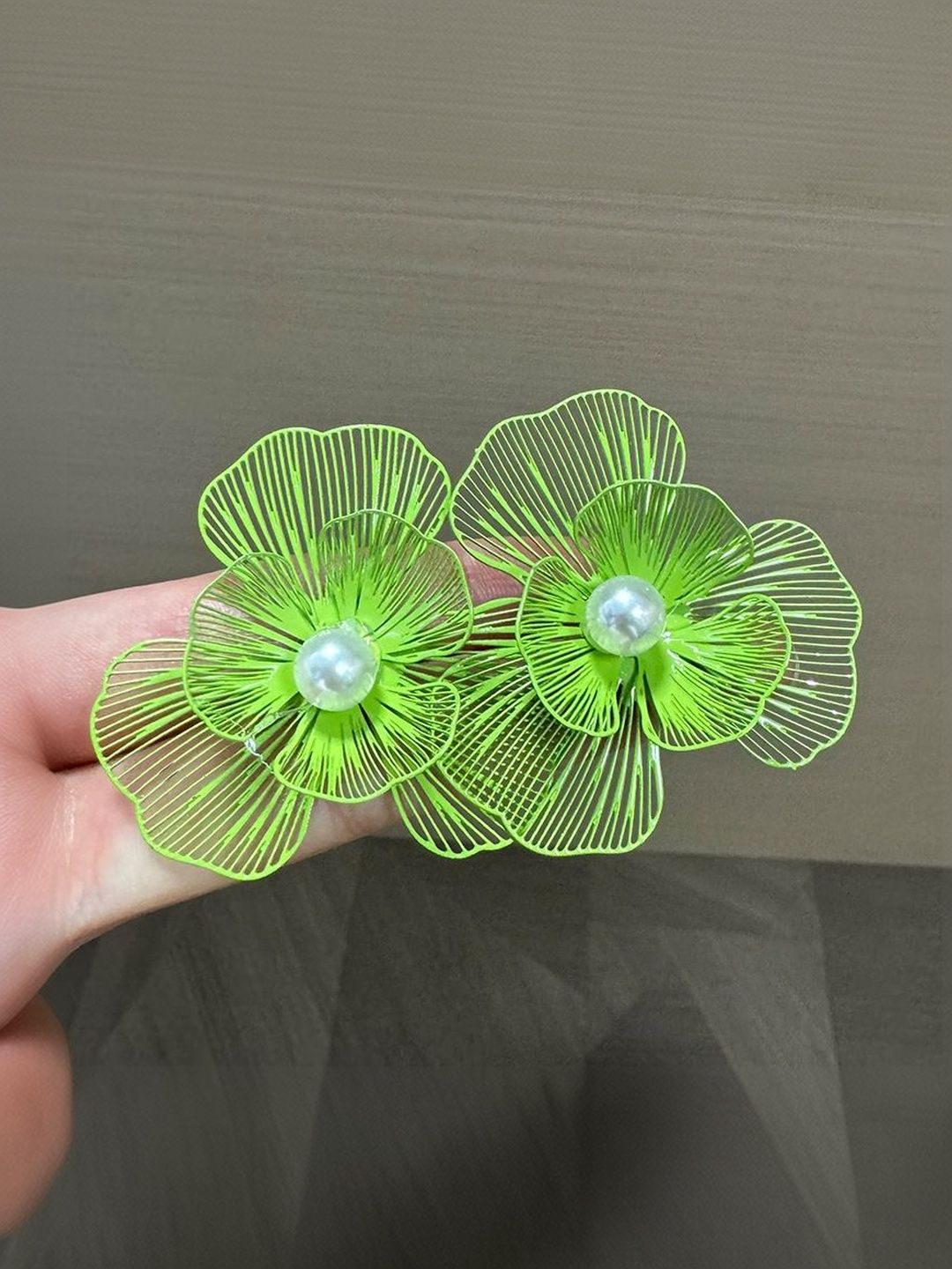 Floral Drop Earrings