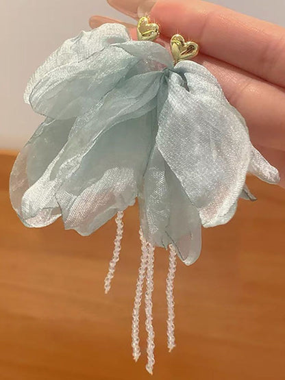 Floral Drop Earrings