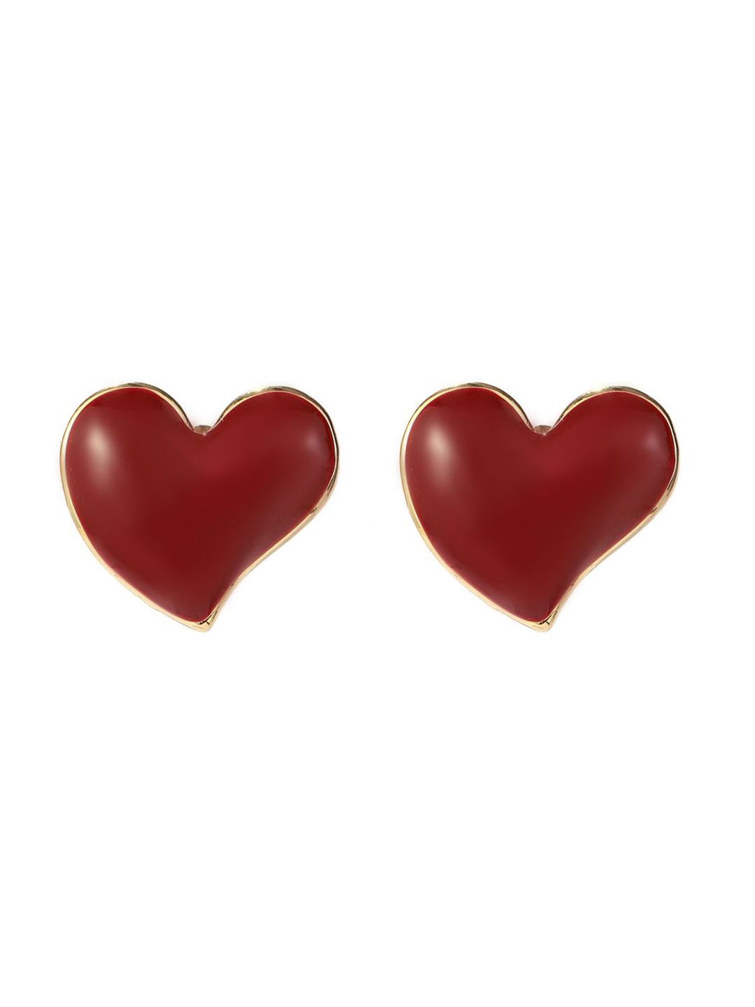 SALTY Pack of 2 Women Heart of Rouge Earrings