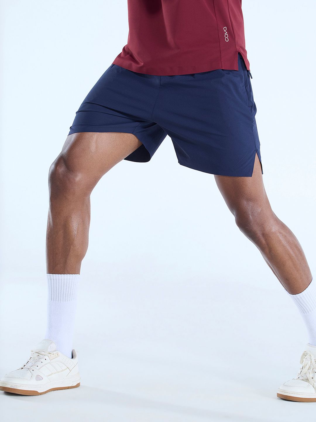 Navy Train-in shorts