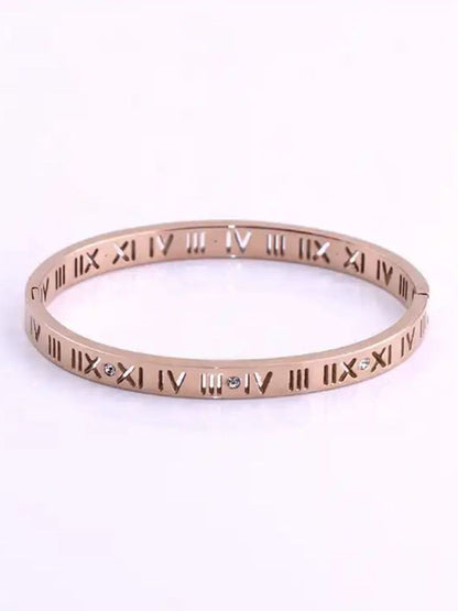 SALTY Pack of 2 Women Roman Era Rose-Gold Cuff