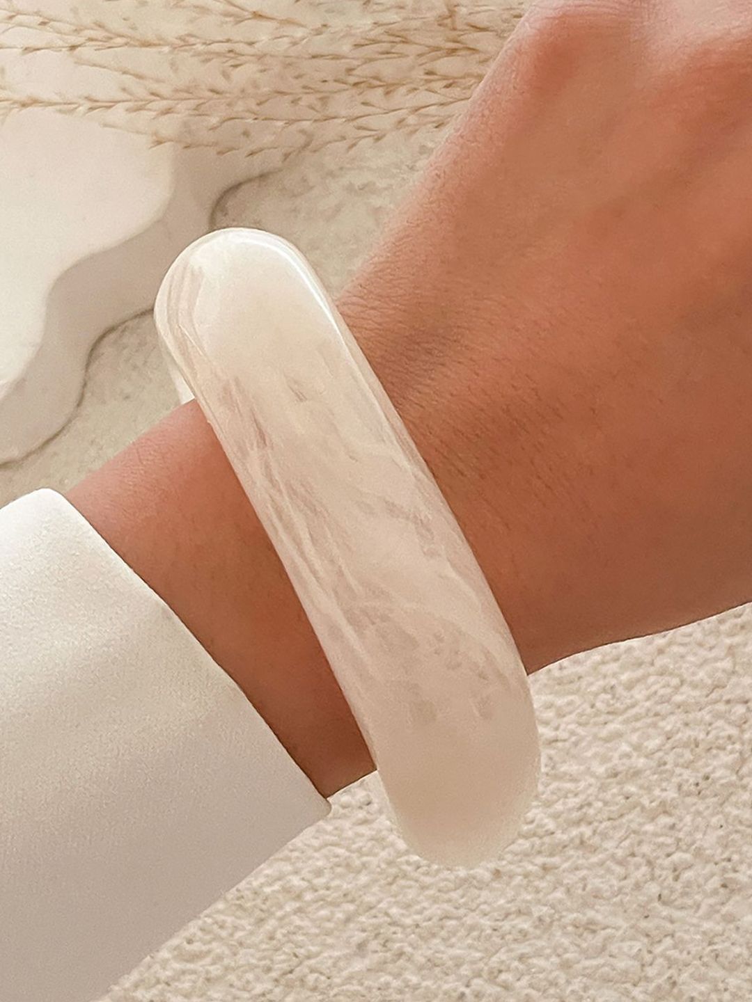 Women Handcrafted Bangle-Style Bracelet