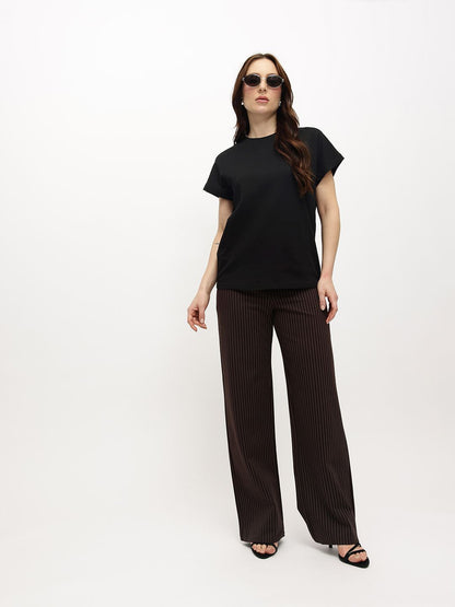 Extended Sleeves Pure Cotton T-shirt