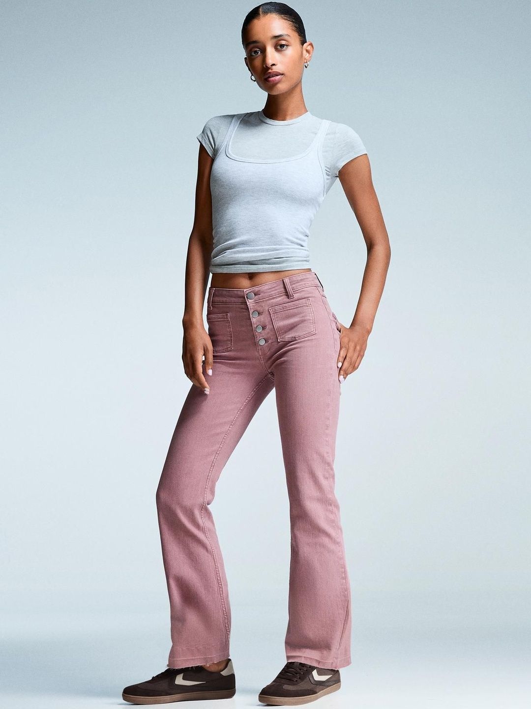 Cropped Flare Jeans