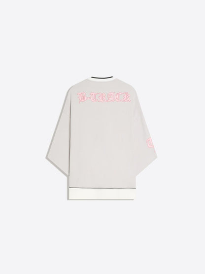 Short sleeve sport print T-shirt