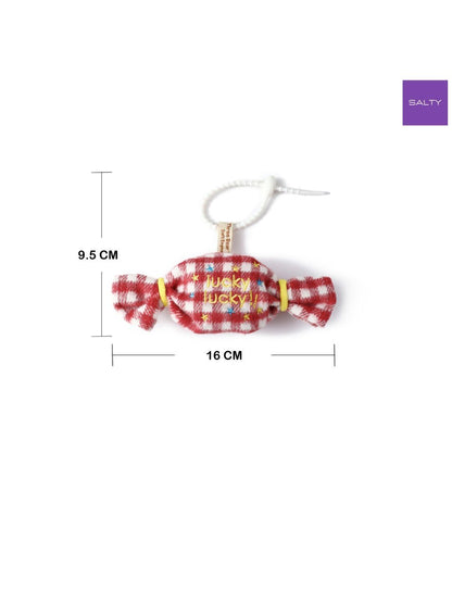 SALTY Red Sweet Mini Candy Bag Charm