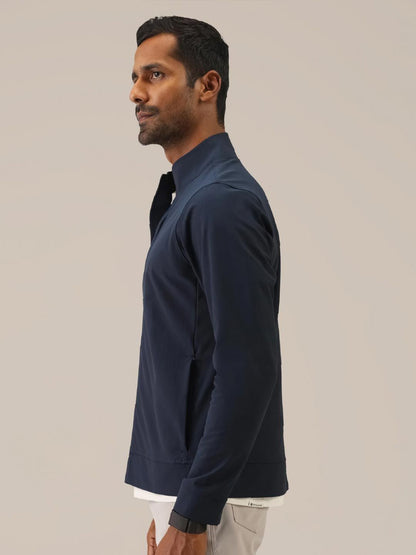 Men Lightweight Open Front Jacket