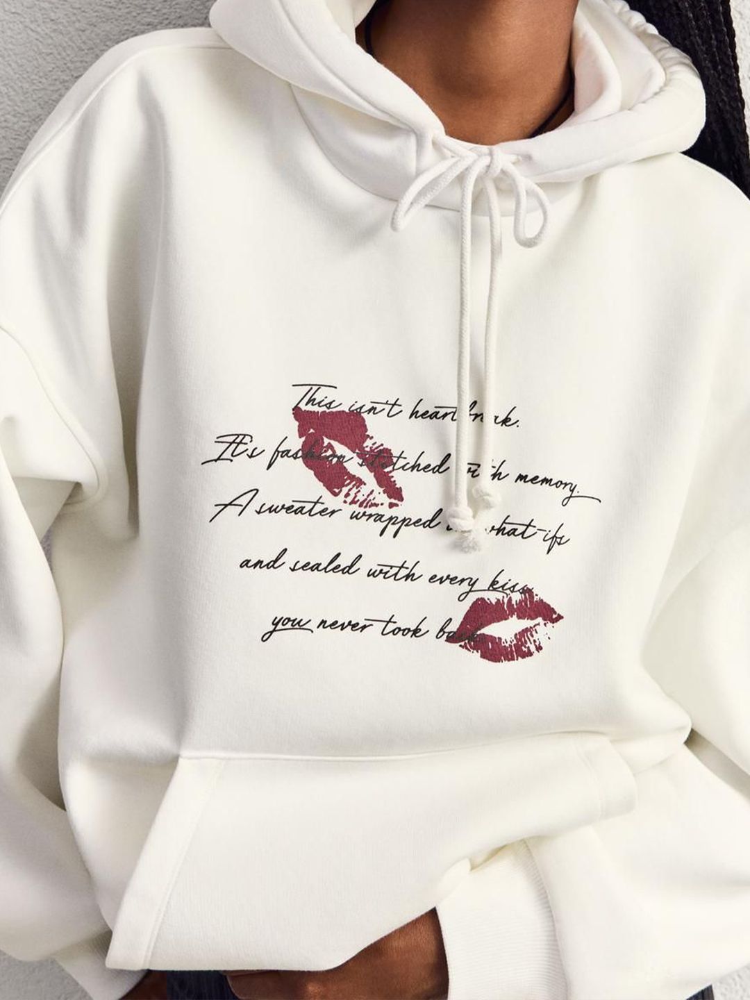 Printed hoodie
