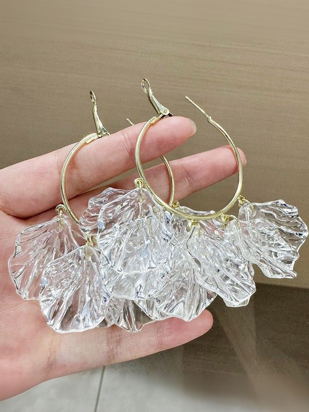 Circular Drop Earrings