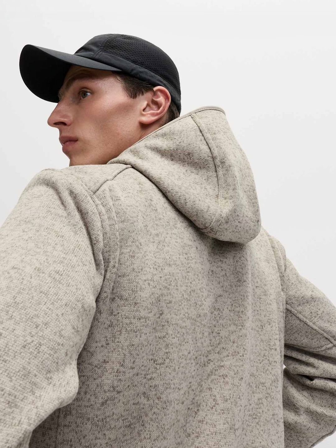 Tech Lightweight Knit Mix Hood