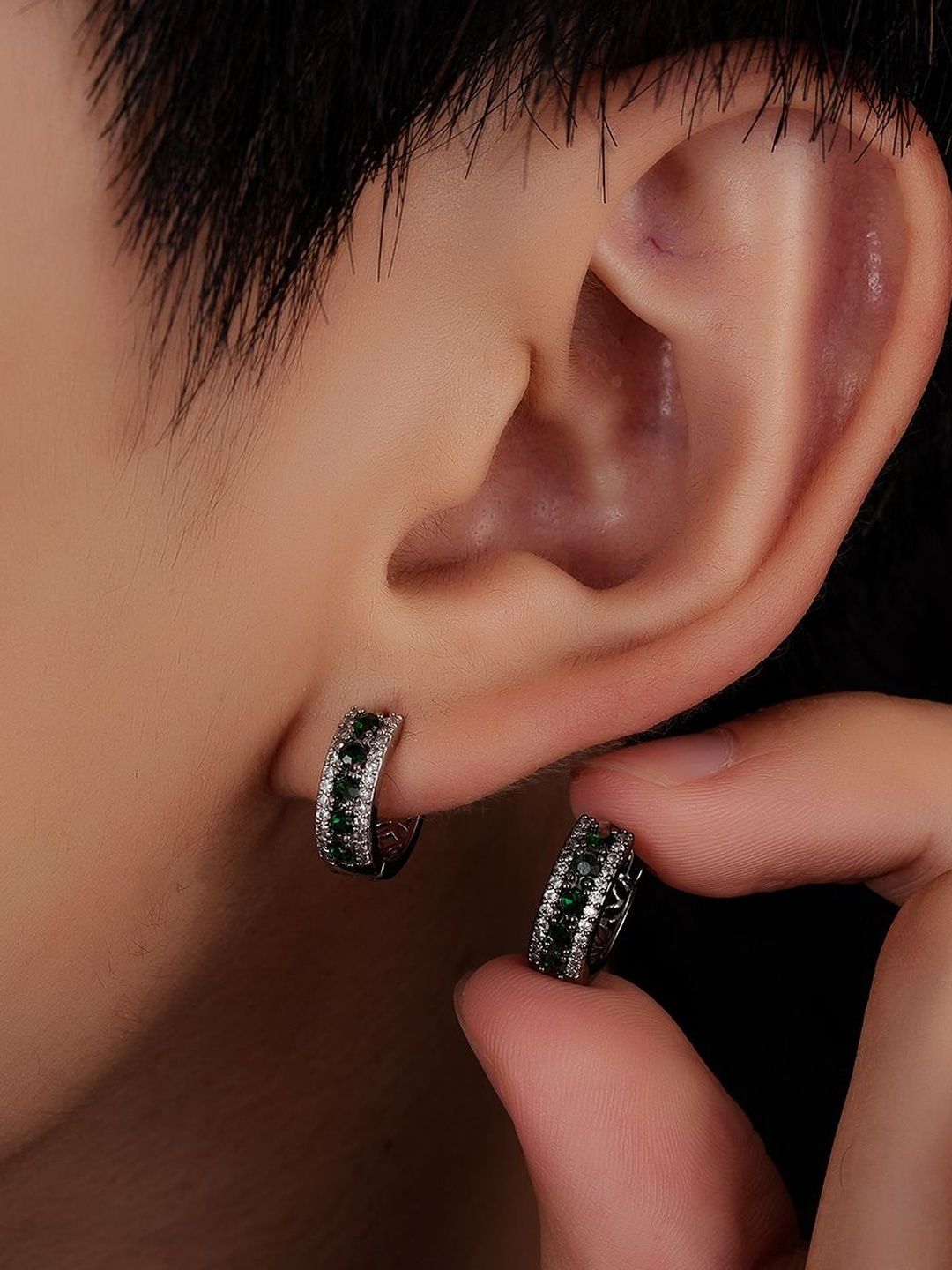 Classic Half Hoop Earrings