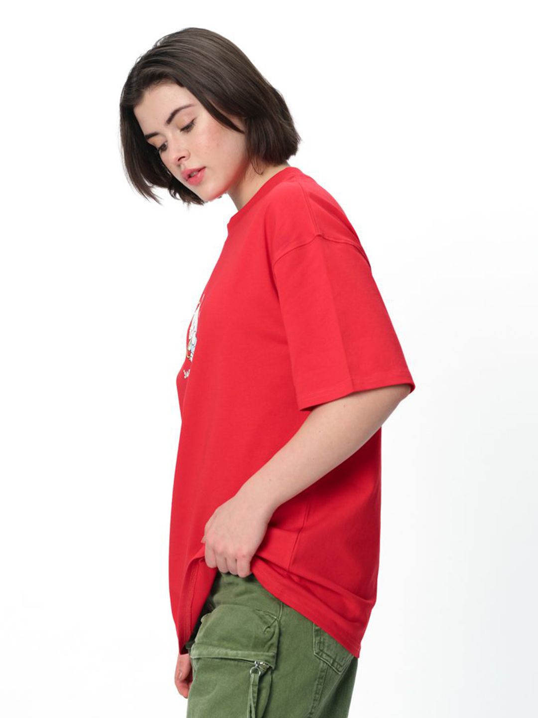 Women Sagittarius Spark Oversized T-Shirt