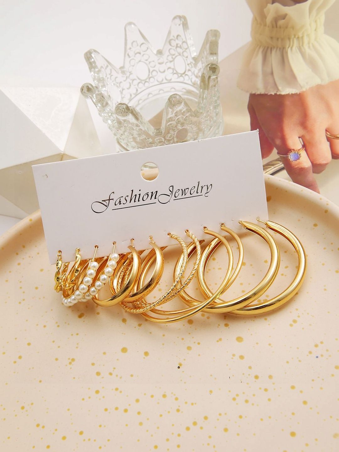 Classic Half Hoop Earrings