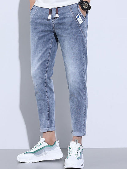 Men Regular Fit Light Fade Stretchable Jeans
