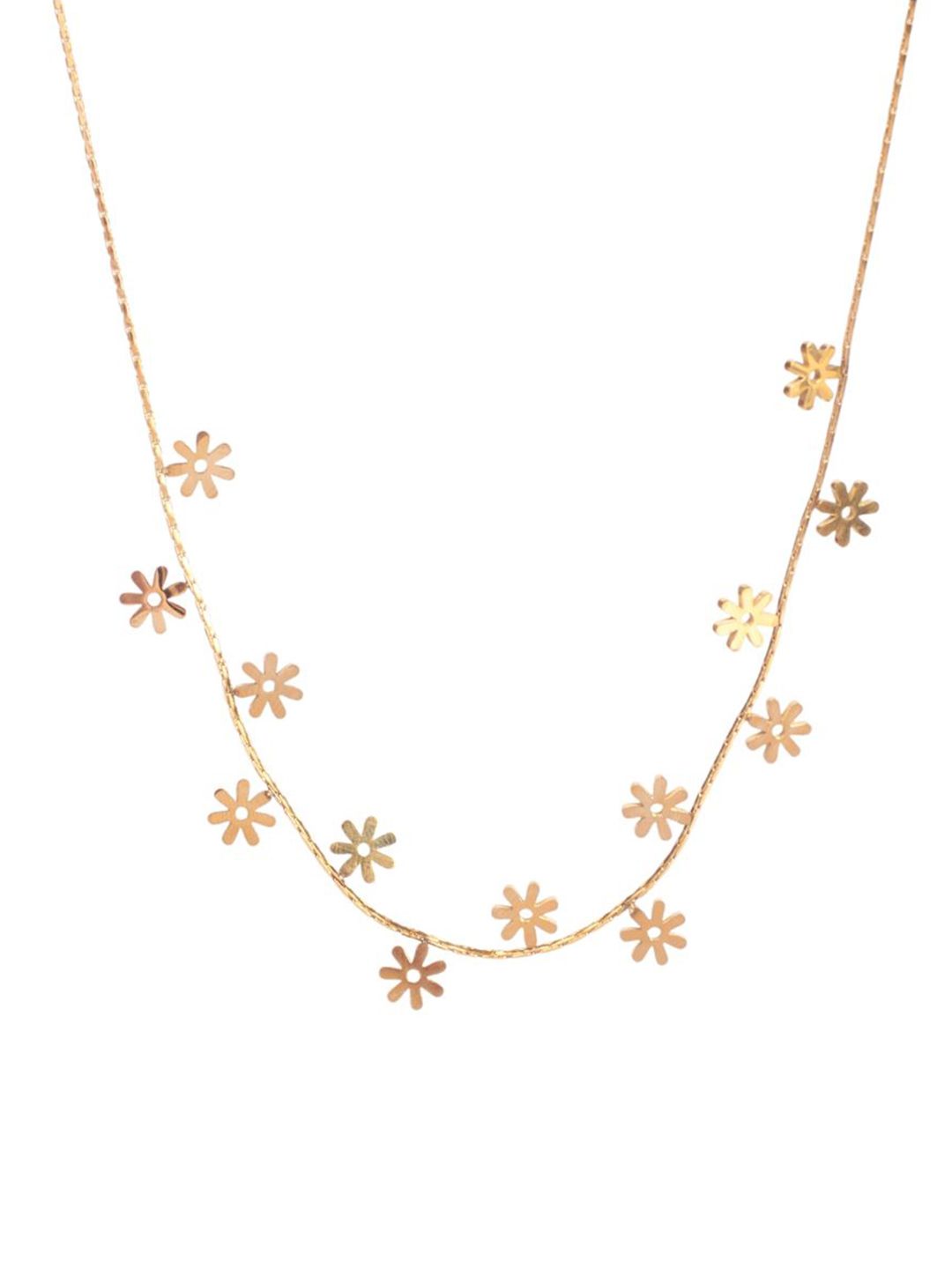 SALTY Gold-Plated Stainless Steel Necklace