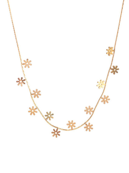SALTY Gold-Plated Stainless Steel Necklace