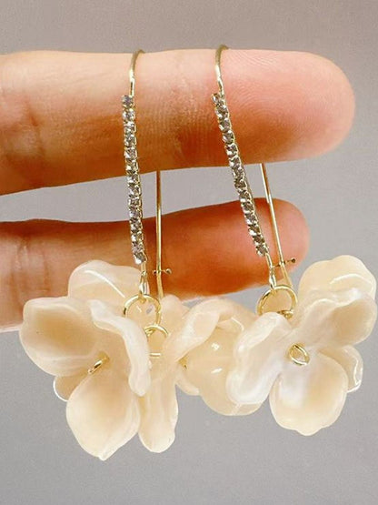 Floral Drop Earrings