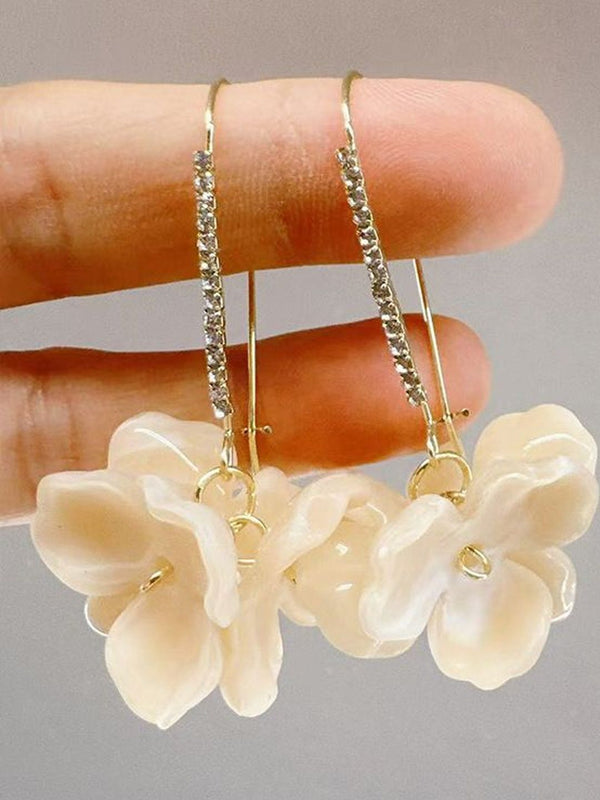 Floral Drop Earrings
