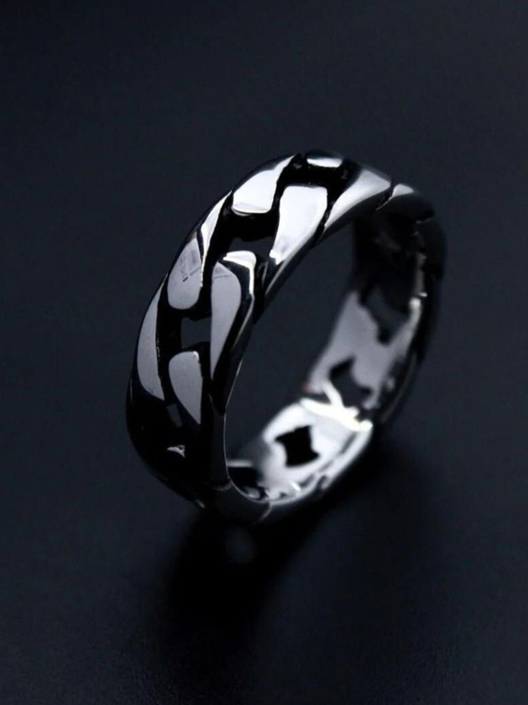 SALTY Pack of 2 Men Fier Silver Ring