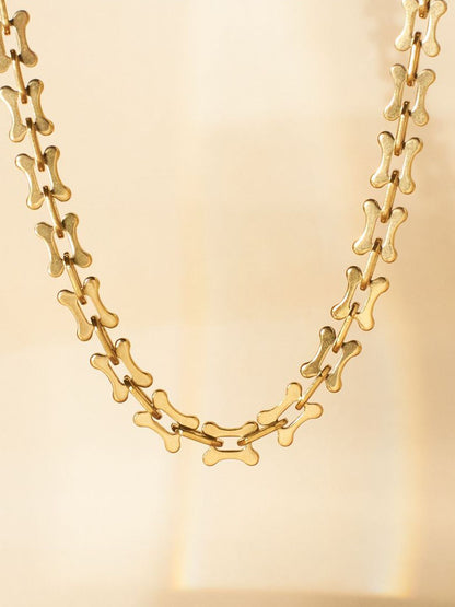 SALTY Dainty Stainless Steel Minimal Link Chain