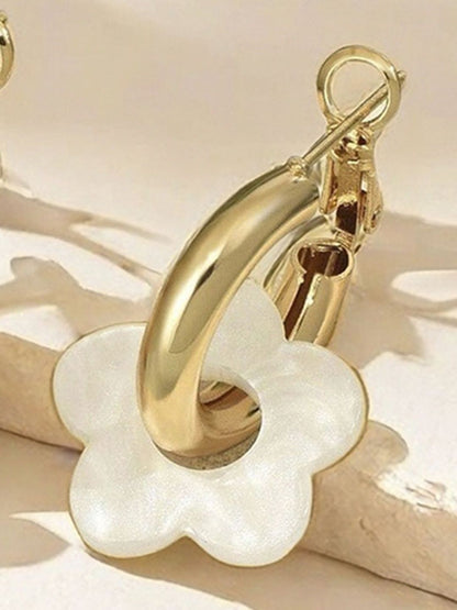 Circular Hoop Earrings