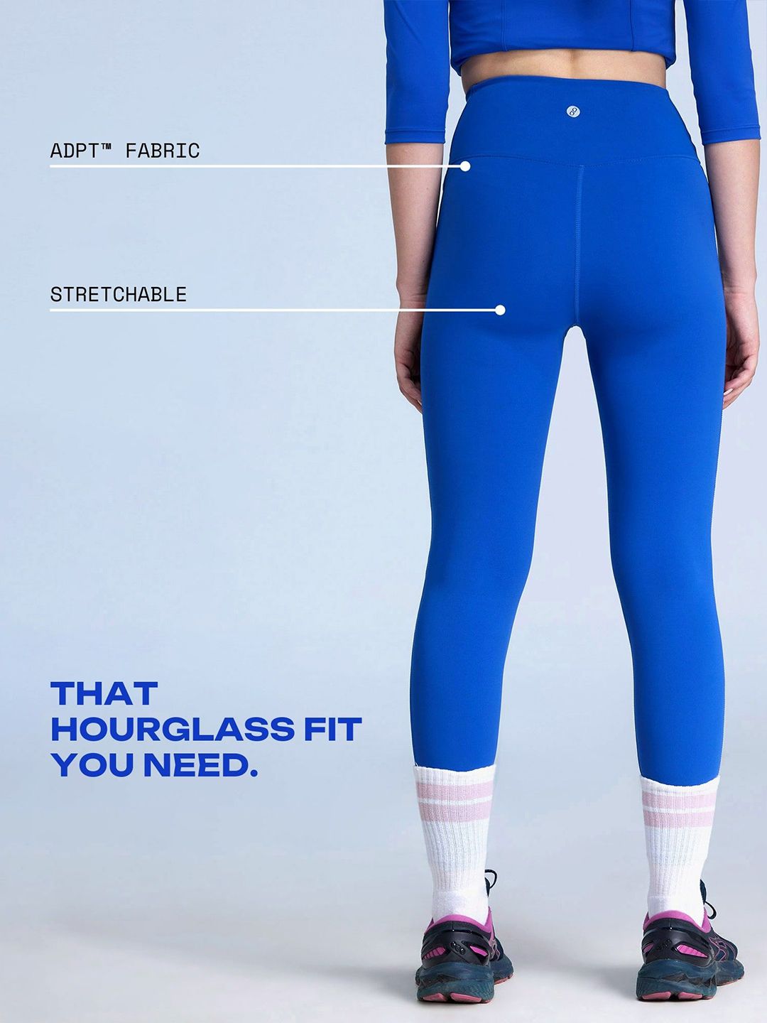 Cobalt Hourglass Snug Leggings