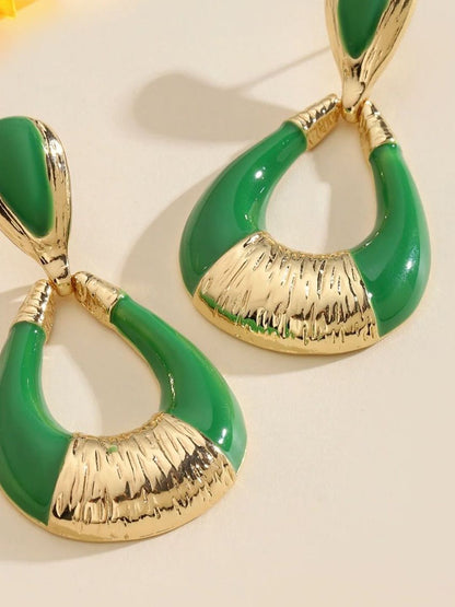 SALTY Pack of 2 Women Gilded Luxury Gold Earring