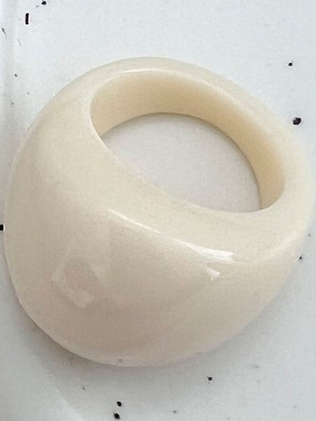 Women Set of 4 Handcrafted Resin Finger Rings