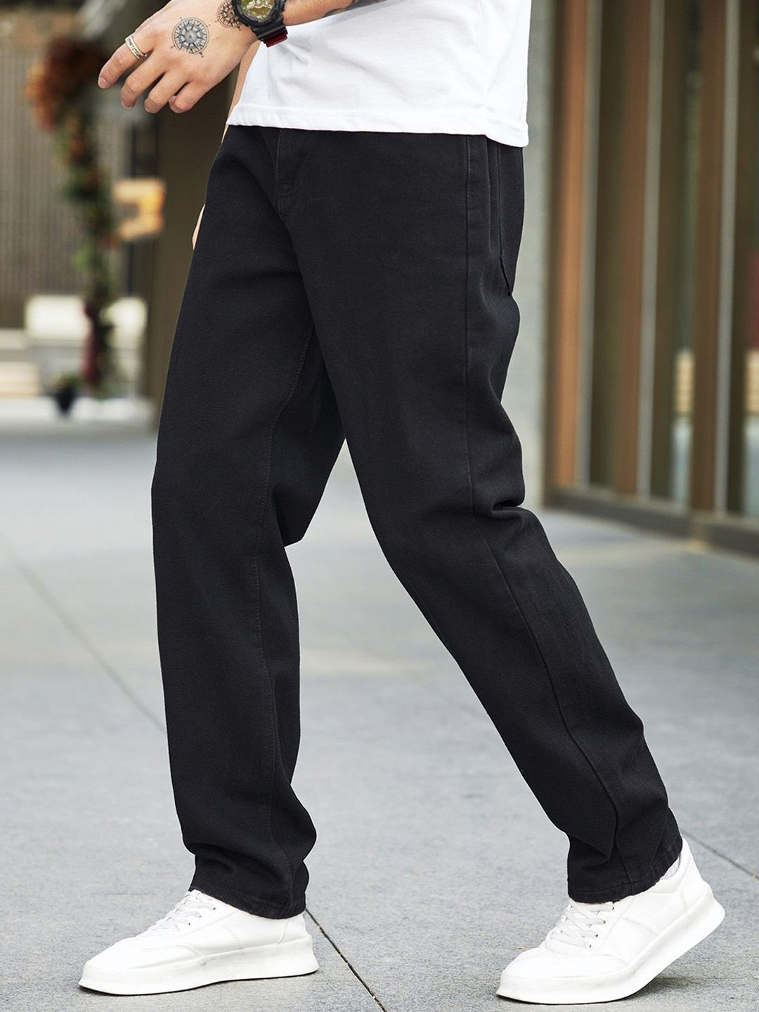Men Regular Fit Mid-Rise Stretchable Jeans