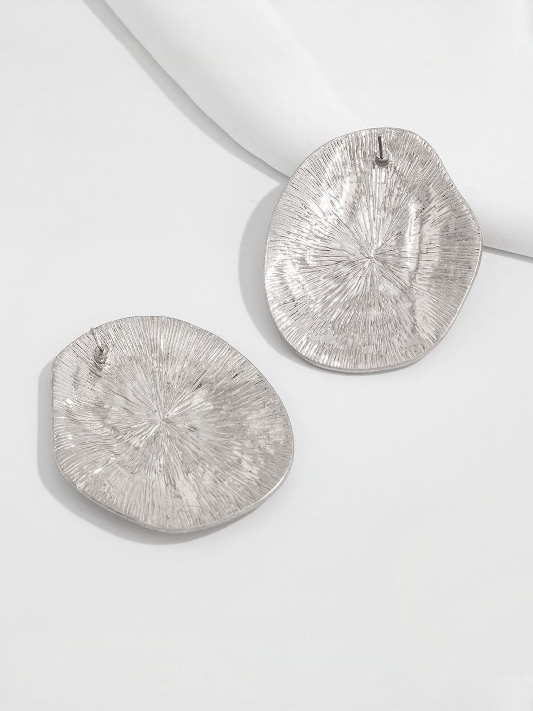 Women Silver Studs Earrings