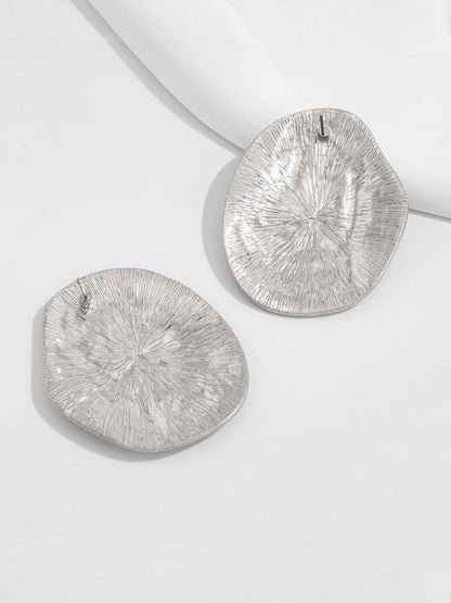 Women Silver Studs Earrings