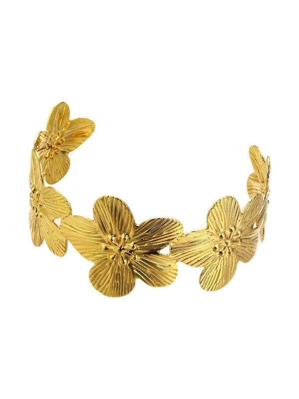 Women Gold-Plated Kada Bracelet
