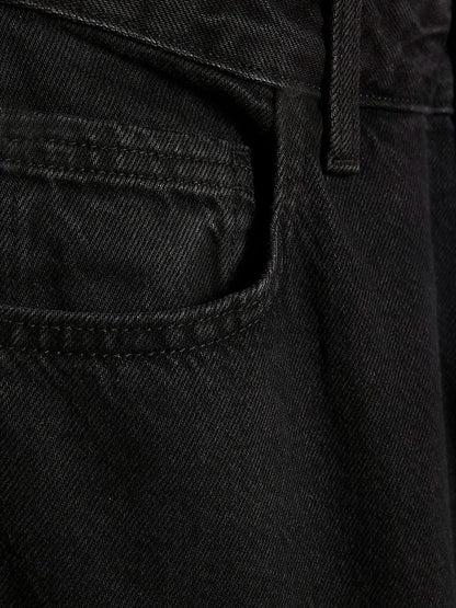 Women Classic Wide Leg High-Rise Light Fade Stretchable Jeans