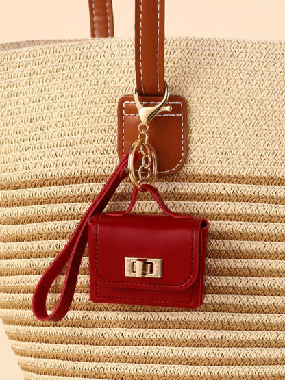 SALTY The Office Mini Leather Bag Charm