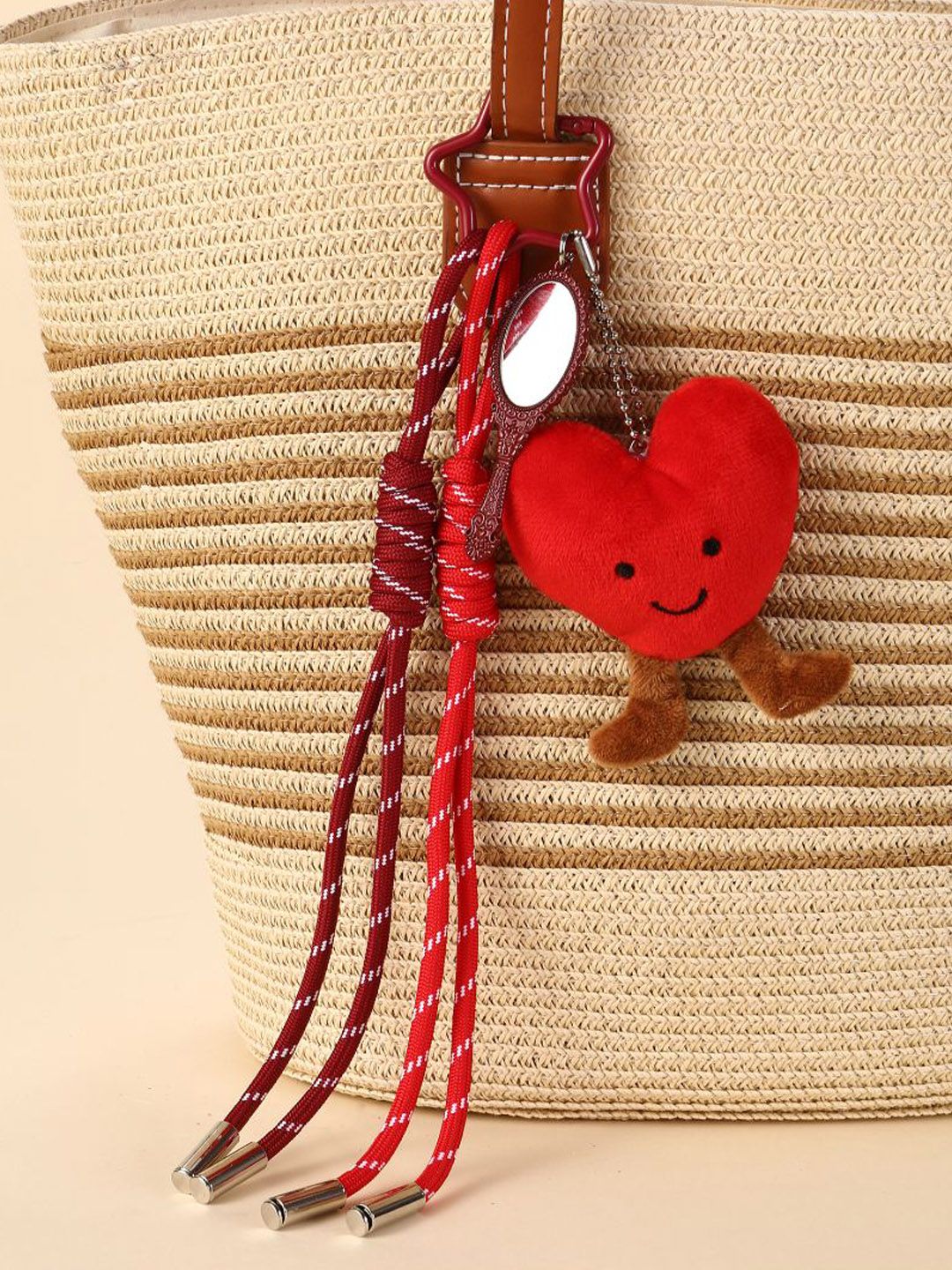 SALTY Love Bag Heart Purse Charm